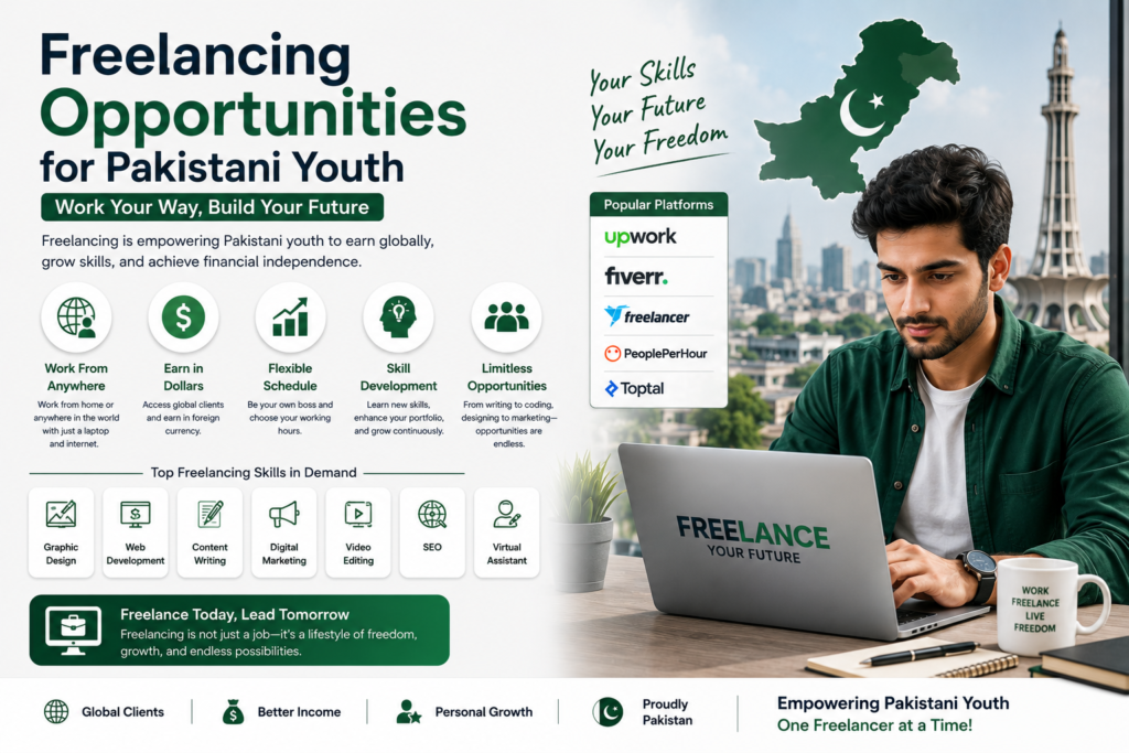 Freelancing Opportunities for Pakistani Youth