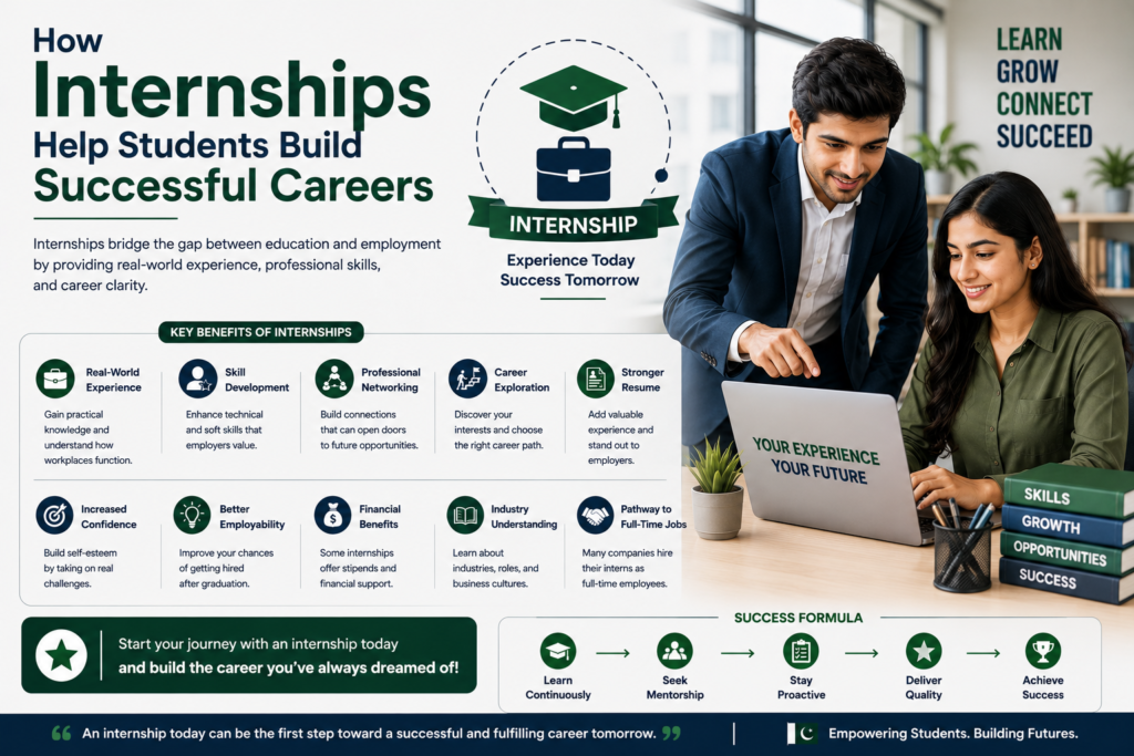 How Internships Help Students Build Successful Careers