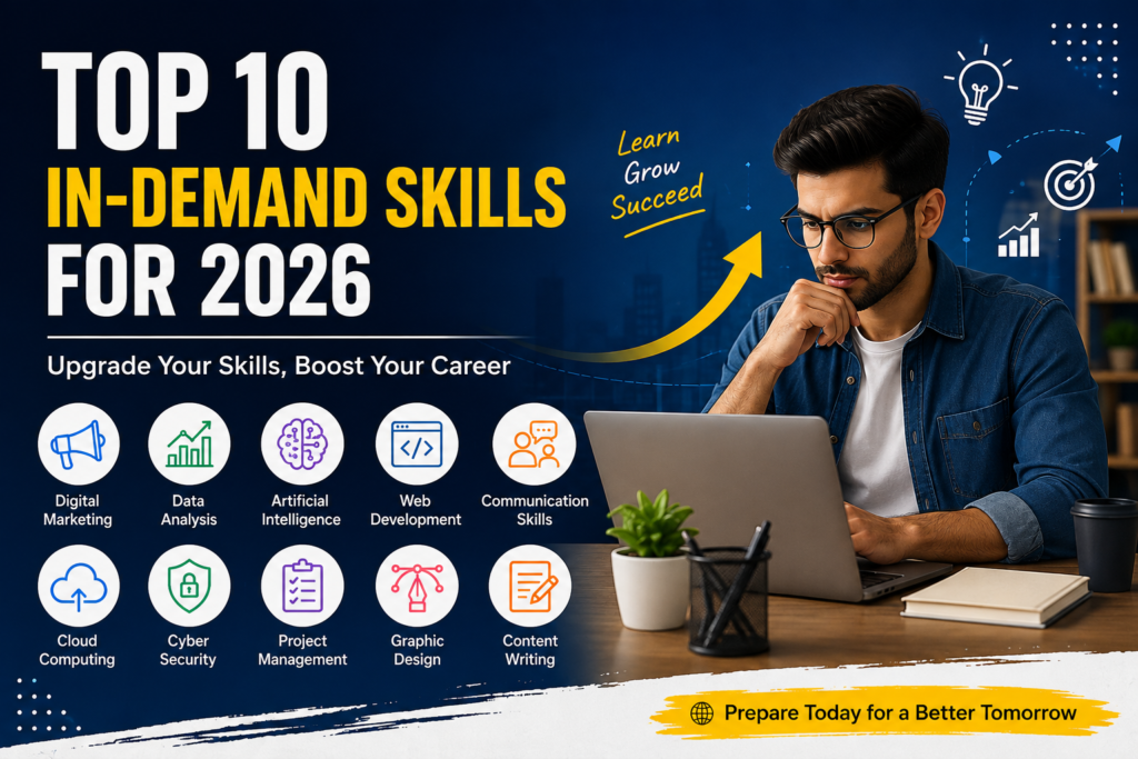 Top 10 In-Demand Skills for 2026 That Can Boost Your Career
