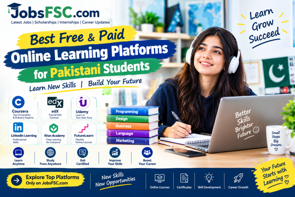 Best Online Learning Platforms for Pakistani Students – Learn New Skills From Home